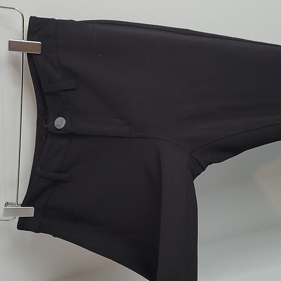 JAG Lara Soft Black Knit Ponte Md Rise Skinny Pants Size 4 - Picture 3 of 12